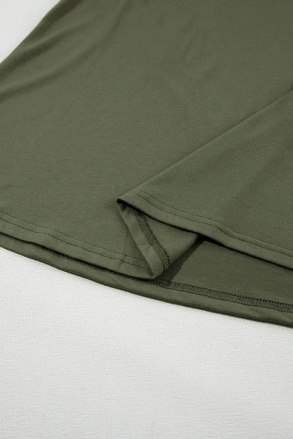 Jungle green distressed tank top - Love Salve